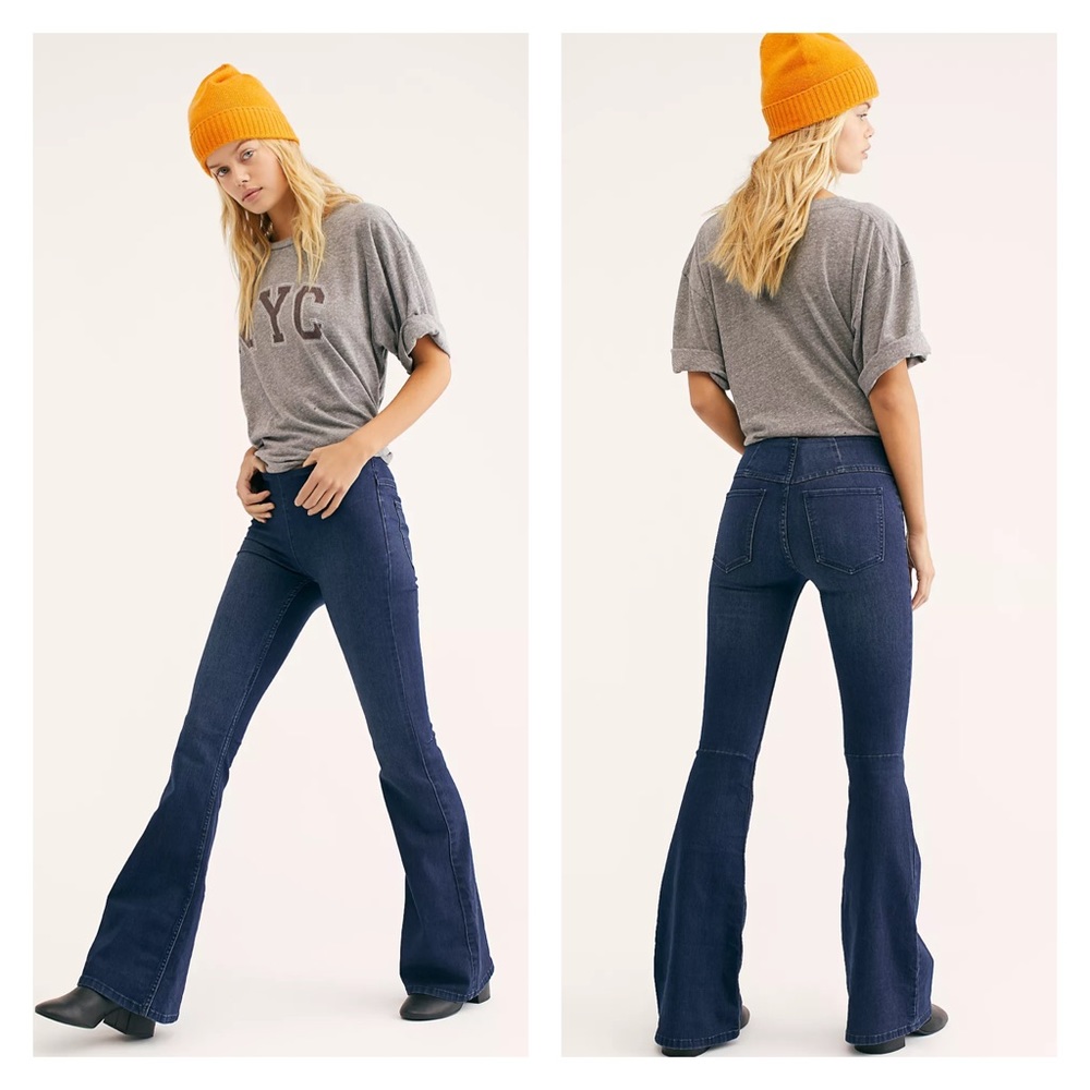 $38 Free People Penny Flare Jeans 31